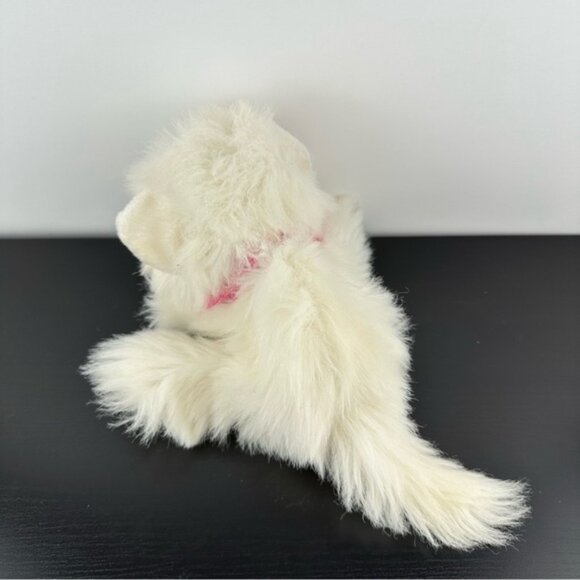 Tyco Kitty Kitty Kittens Purring Snowball White Cat Plh Stuffed Animal 1996 - Picture 3 of 7